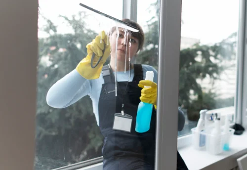 Nettoyage de vitres intérieures et extérieures à Piégut